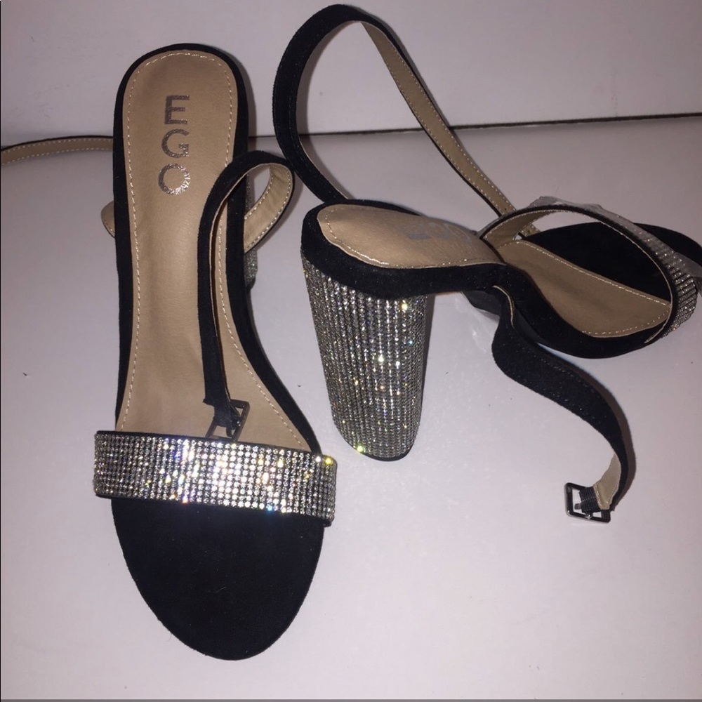 Brand New Ego Official Diamanté Heels